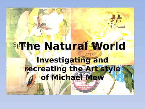 PP investigating Michael Mew, collage artist