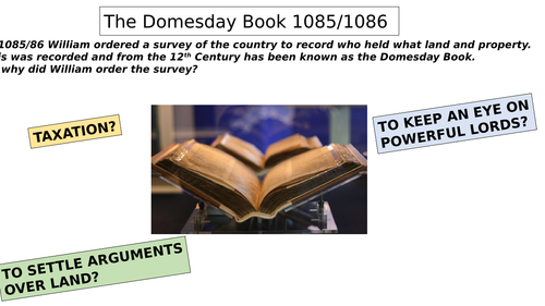 Domesday Book for GCSE (uses Oxford textbook)