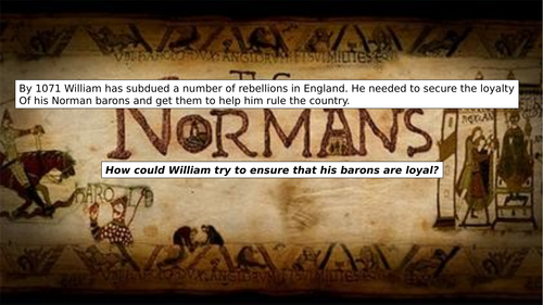 Norman feudalism GCSE (AQA)