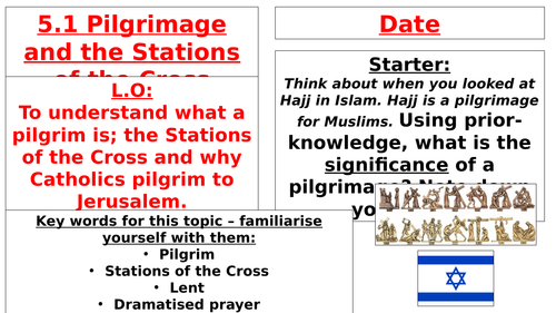 AQA B GCSE - 5.1 - Pilgrimage and the Stations of the Cross
