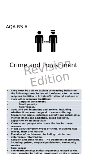 AQA RS A Crime and Punishment Revision Guide