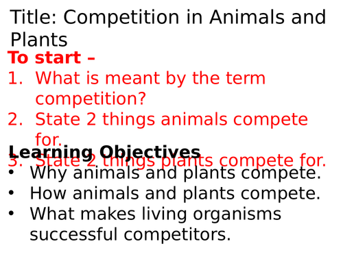 AQA Competition