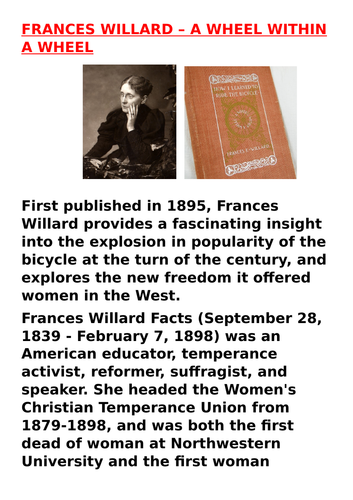 EDUQAS GCSE English Language Paper 2 Question 6 - 'COMPARISON' + podcast (BIKES)