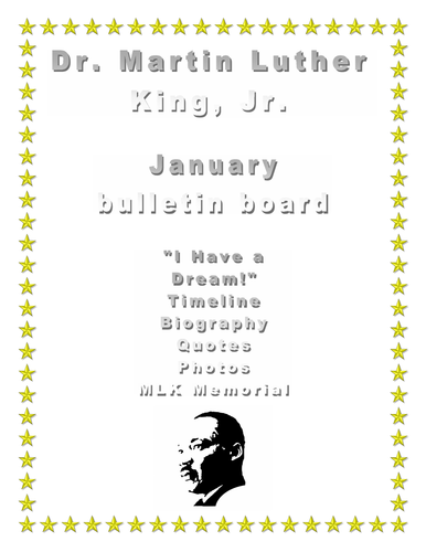 Martin Luther King, Jr. Bulletin Board