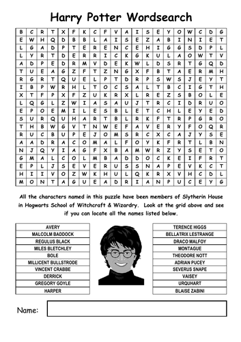 Harry Potter Teaching Resources