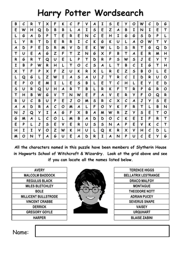 harry potter teaching resources