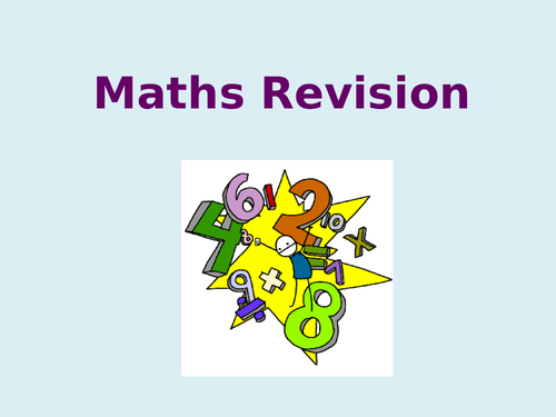 Maths Revision - Procedural Test
