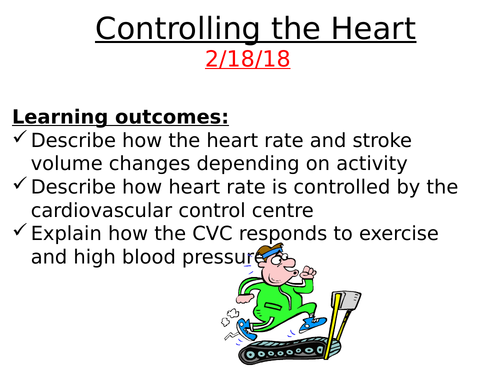 A2 Controlling the Heart Rate - cardiovascular control centre