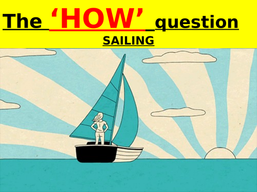 EDUQAS GCSE English Language Paper 2 Question 2 PowerPoint lesson + podcast (SAILING)