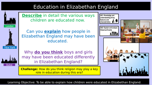 Education in Elizabethan England