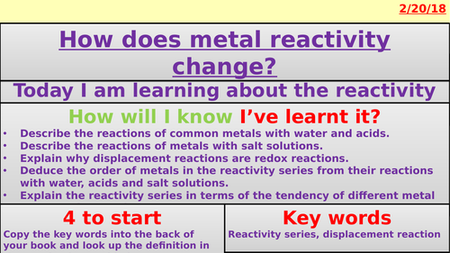 Edexcel Combined science Topic 11