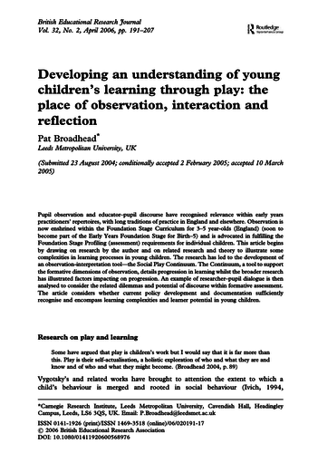 Early Years Research