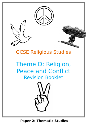AQA RELIGIOUS STUDIES 9-1 PEACE AND CONFLICT