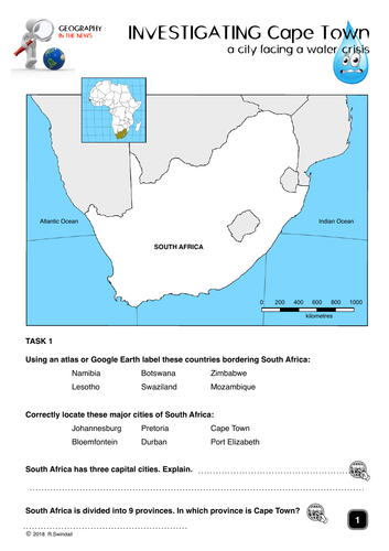 Investigating Cape Town's Water Crisis