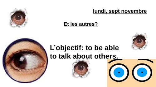 Studio 1 - Unit 4 - Et les autres?