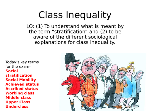 Social Class Inequalities