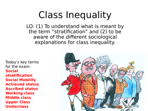 class inequality essay
