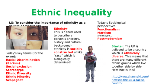 Ethnic Inequality