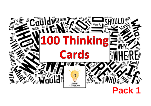 100 Thinking Cards - Pack 1