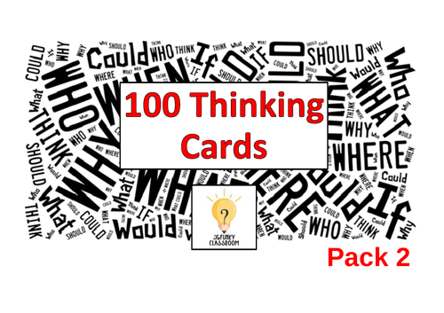 100 Thinking Cards - Pack 2
