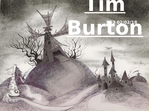 KS3 Tim Burton Monsters Project - (Observation Lesson)
