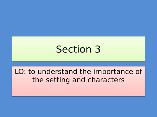 Of Mice and Men section 3