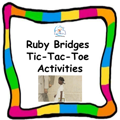 Ruby Bridges: Black History Month Tic-Tac-Toe Activities