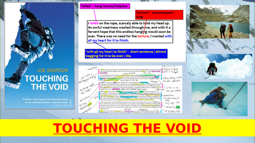 TOUCHING THE VOID - EDUQAS GCSE English Language Paper 2 Question 4- EVALUATION