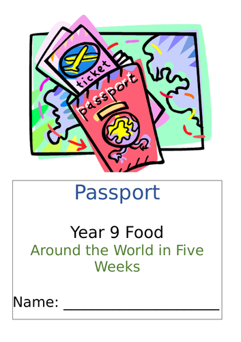 food-passport-teaching-resources