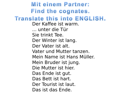 German phonics lesson