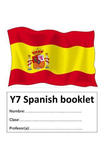 Y7 Spanish Booklet (for Mira 1)