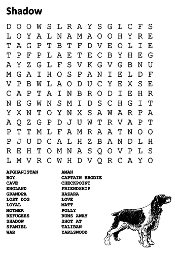 Shadow Word Search