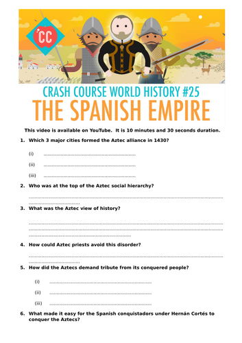 Crash Course World History - The Spanish Empire