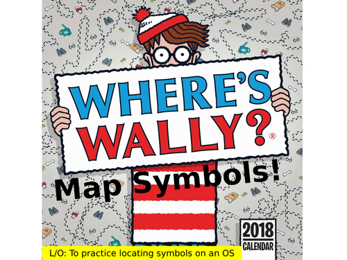 Where's Wally OS Map Symbols