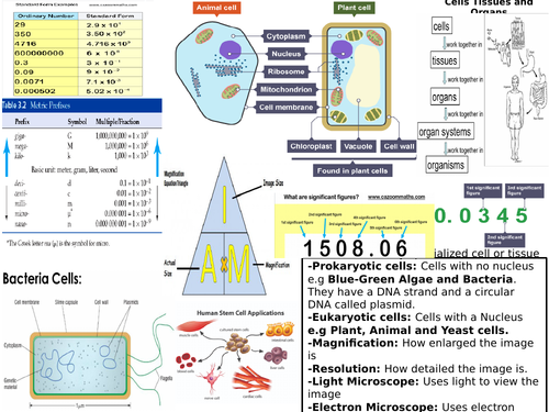 AQA GCSE 9-1 Biology Complete Revision Mats