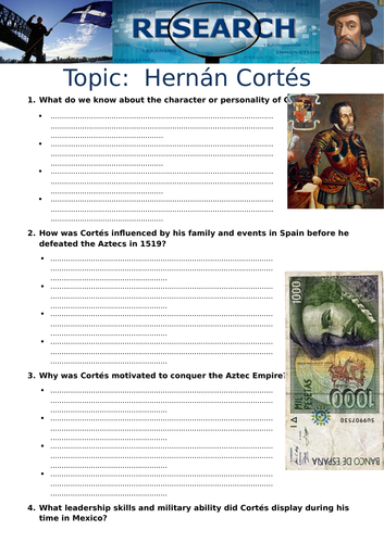 Research - Hernán Cortés