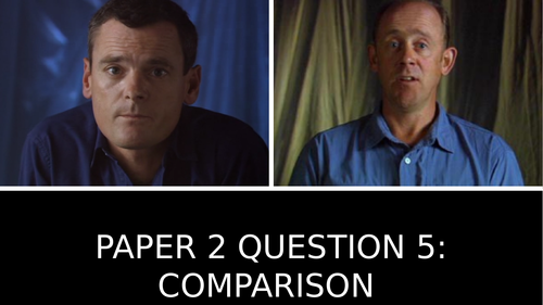 Touching the Void - EDUQAS GCSE English Language Paper 2 Question 5 - 'COMPARISON'