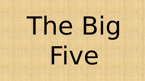 The Big Five