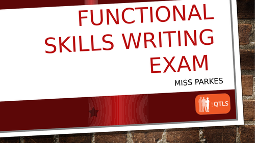 How to pass English Functional Skills Writing Exam