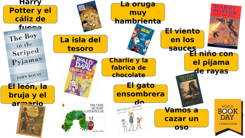 Spanish and French World Book Day