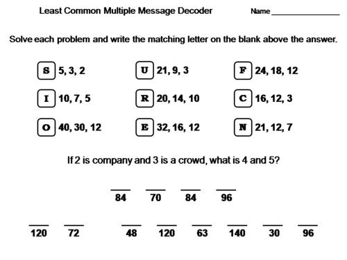 Common multiple