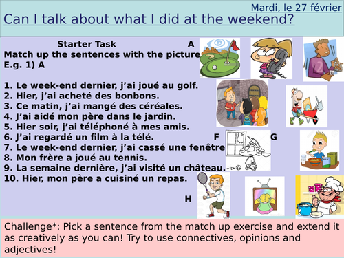 Past Tense Expo2 Rouge Module2unit1