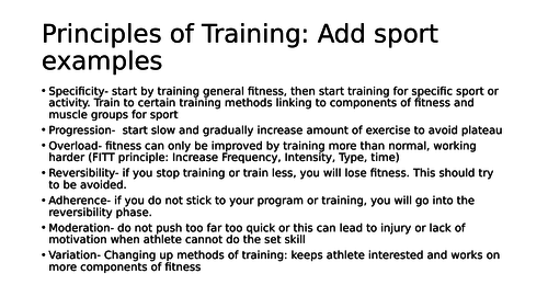 Sports Science: R042, R043, R045