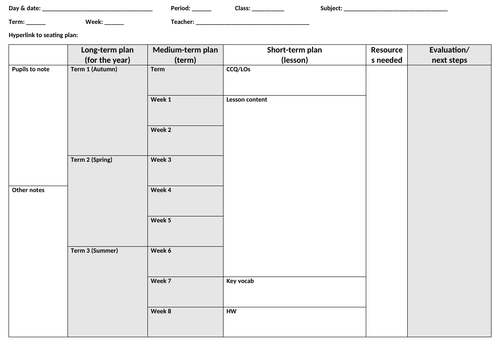 The Bigger Picture lesson plan