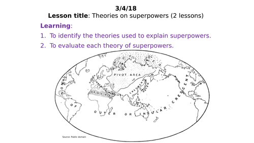 Theories on superpowers