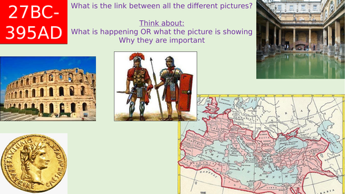 Romans KS3 (11 lessons and resources)