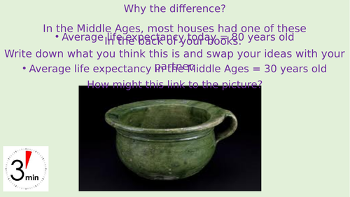 Medieval life KS3 (10 lessons and resources)