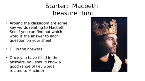 Macbeth Act II Scene II whole lesson