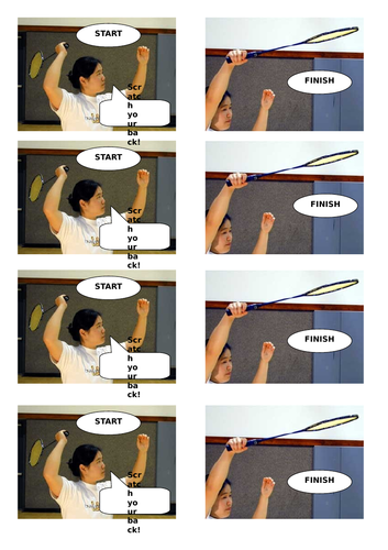 Low / Short Serve  and Smash Shot Badminton