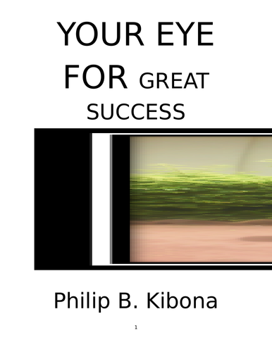 YOUR EYE FOR GREAT SUCCESS